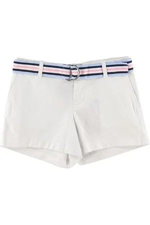 Ralph Lauren Shorts - Watch Hill - Hvid m. BÃ¦lte
