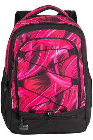 Jeva Skoletaske - Survivor - Pink Lightning