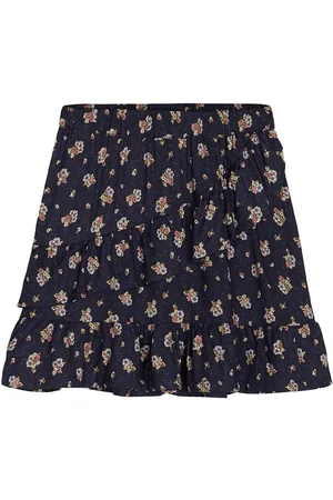 Noa Noa Nederdel - Nura - Print Blue