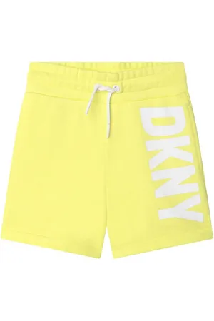 DKNY Sweatshorts - Lemon m. Hvid