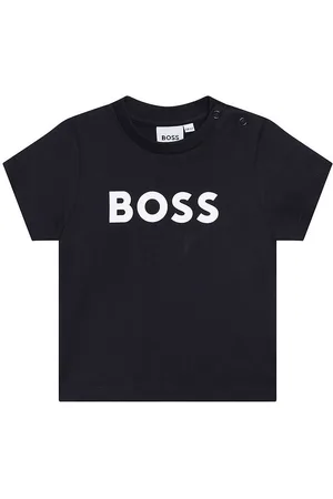 HUGO BOSS T-Shirt - Navy m. Hvid