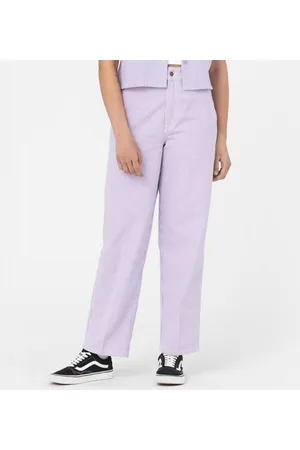 Dickies Jeans - Hickory Af Hickory - Stribet Lilla/Hvid