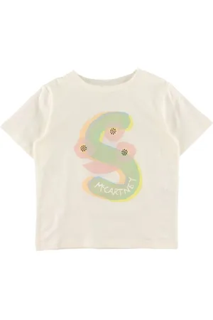 Stella McCartney T-shirt - Hvid m. Print