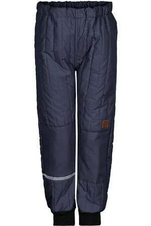 Mikk-Line Termobukser - Duvet - Coated - Blue Nights
