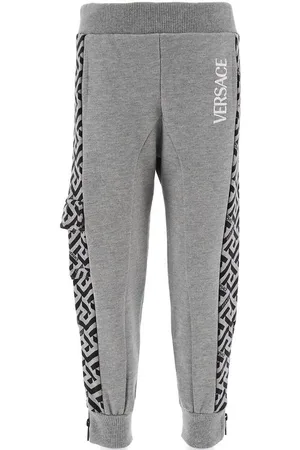VERSACE Sweatpants - GrÃ¥meleret/Sort