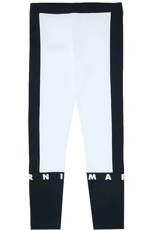 Marni Leggings - Hvid m. Sort