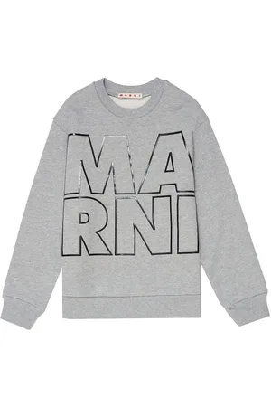 Marni Sweatshirt - GrÃ¥meleret m. Sort