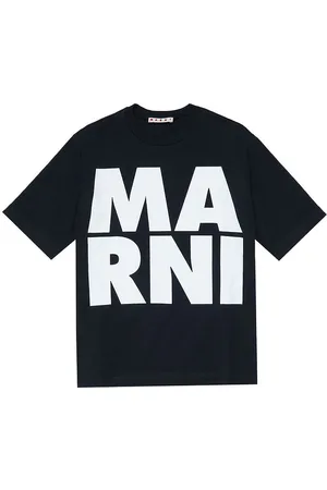 Marni T-Shirt - Sort m. Hvid