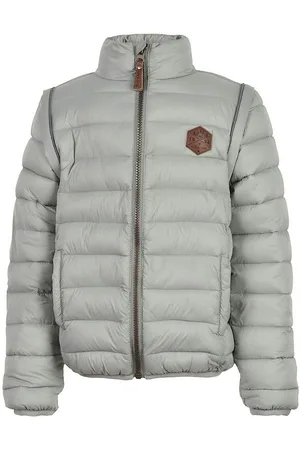 Mikk-Line Dynejakke/Vest - 2-i-1 - Neutral Gray
