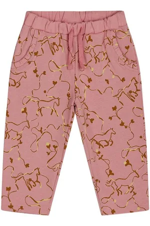 Noa Noa Bukser - Baby HelenaNNM - Print Purple/Brown
