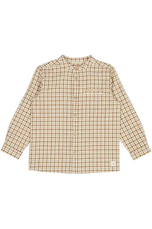 WHEAT Skjorte - Willum - Golden Dove Check