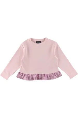 Emporio Armani Sweatshirt - Lilla Chiaro m. Similisten