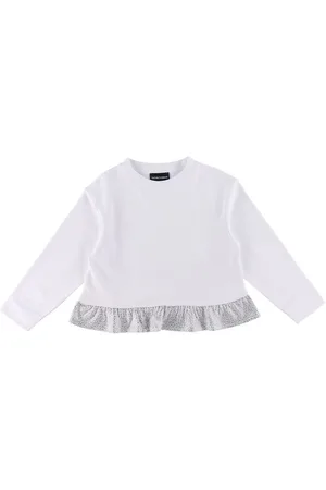 Emporio Armani Sweatshirt - Hvid m. Silmilisten