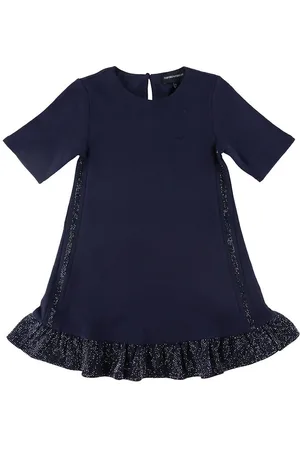 Emporio Armani Sweatkjole - Blu Mora m. Similisten