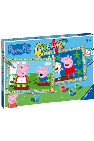 Ravensburger CreArt - MalesÃ¦t - Peppa Pig