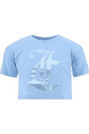 Juicy Couture T-shirt - Cropped - Della Robbia Blue