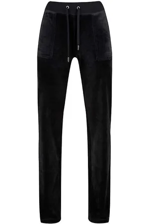 Juicy Couture Velourbukser - Jet Black