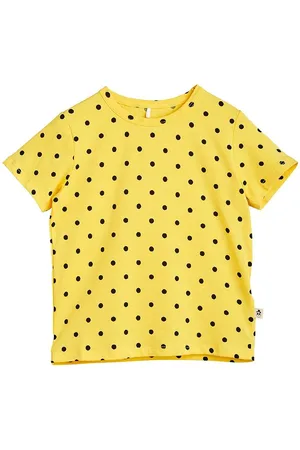 Mini Rodini T-shirt - Polka Dot - Gul
