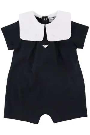 Emporio Armani Sommerdragt - Navy m. Hvid