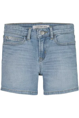 Calvin Klein Shorts - Slim Shorts - Mid Blue