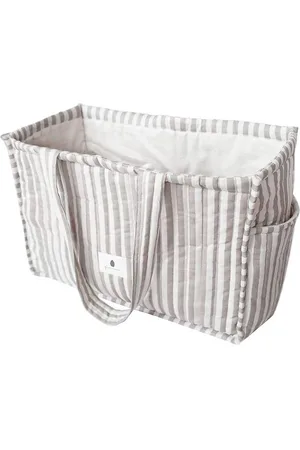 Pine Cone Shopper - Mommy - Mushroom Stripe
