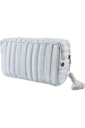 Pine Cone Toilettaske - 24 cm - Lulu - Blue Blossom Stripe