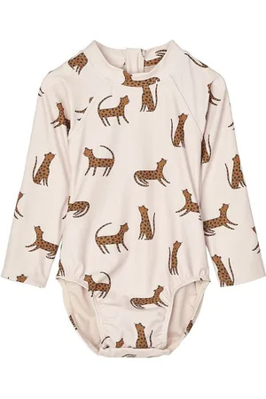 Liewood Badedragt - Baby - Maxime - UV40+ - Leopard/Sandy