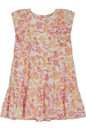 Noa Noa Kjole - Mini Girl EmiliNNM - Print Offwhite/Ro