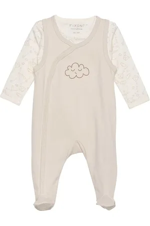 FIXONI Sparkedragt m. Body l/Ã¦ - Oatmeal
