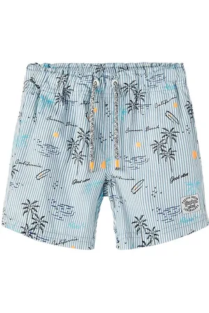 NAME IT Badeshorts - NmmZaglo - Crystal Seas
