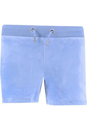 Juicy Couture Shorts - Velour - Della Robbia Blue