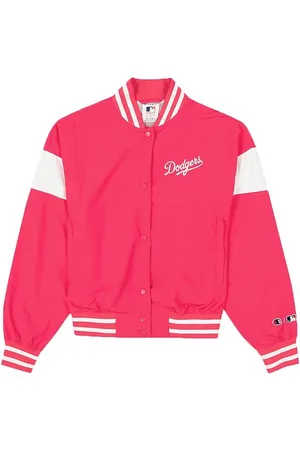 Champion Fashion Bomberjakke - Pink m. Hvid