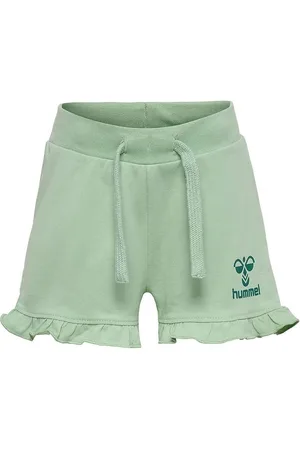 Hummel Shorts - hmlTalya Ruffle - Silt Green