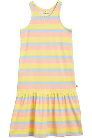 Mini Rodini Kjole - Pastel Stripe - Multi