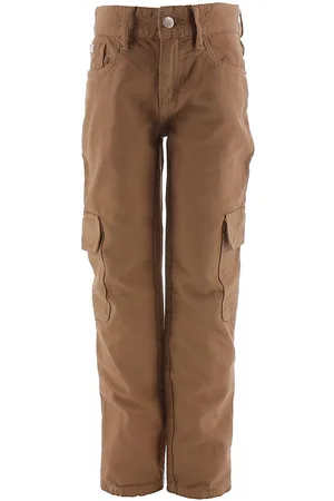 Calvin Klein Bukser - Ultilty Regular Brown Canvas - Tan