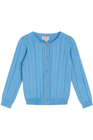 Noa Noa Cardigan - Strik - Cornflower Blue