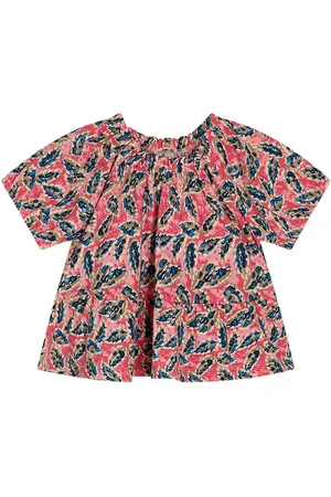 Noa Noa Kjole - Print Rose/Blue