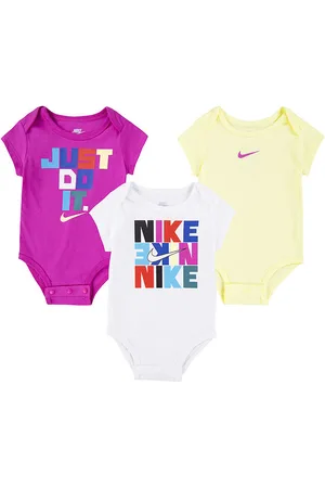 Nike Bodyer k/Ã¦ - 3-pak - Hvid/Lilla/Gul
