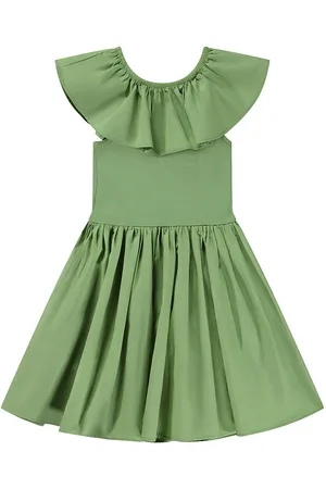 Molo Kjole - Christal - Moss Green