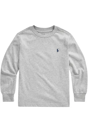 Ralph Lauren Bluse - Core Replen - GrÃ¥meleret