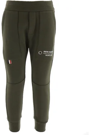 Moncler Sweatpants - ArmygrÃ¸n m. Hvid