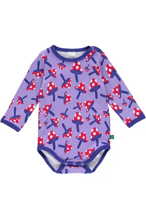 Freds World Body l/Ã¦ - Mushroom - Paisley/Energy Blue/Lollipop