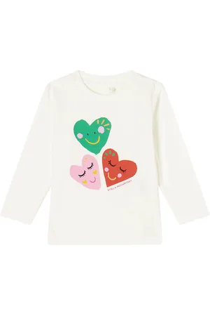 Stella McCartney Bluse - Off White m. Hjerter