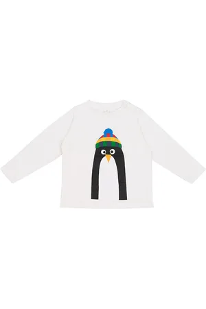 Stella McCartney Bluse - Off White m. Pingvin