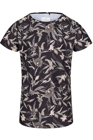 Sofie Schnoor Sport by T-shirt - Louisa - Sort m. MÃ¸nster