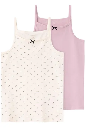 NAME IT UndertrÃ¸je - Noos - NkfStrap Top - 2-pak - Buttercream