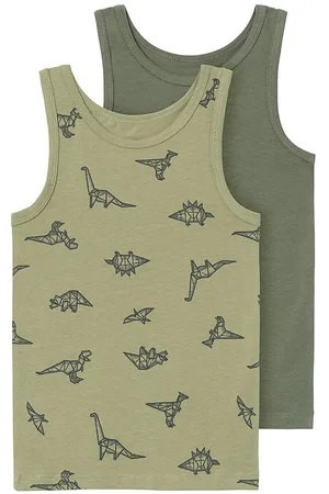 NAME IT UndertrÃ¸je - Noos - NmmTank Top - 2-pak - Sage