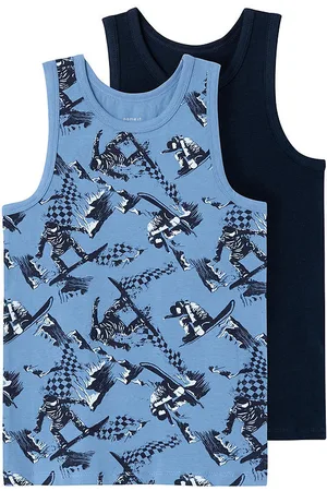 NAME IT UndertrÃ¸je - Noos - NkmTank Top - 2-pak - Riviera