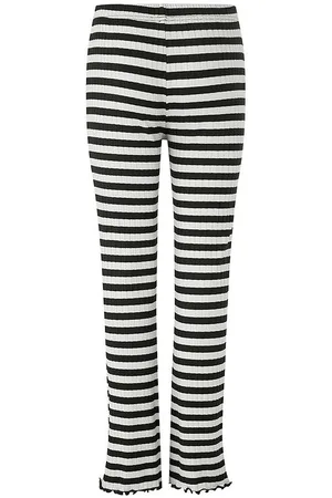 Mads Norgaard Leggings - Lala - Black/Vanilla Ice