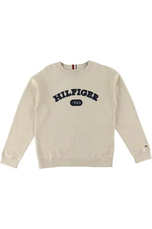 Tommy Hilfiger Bluse - Strik - Terry Knit - Cashmere Creme